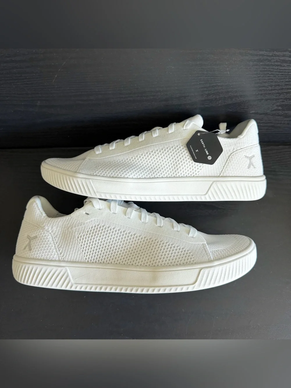 Flux Adapt Knit Trainer Barefoot Minimalist Sneaker Sz 9.5 White Shoe Brand NEW